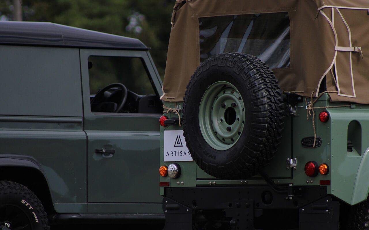 Restored Land Rover Defender Custom Build by Artisan Motor Co.
